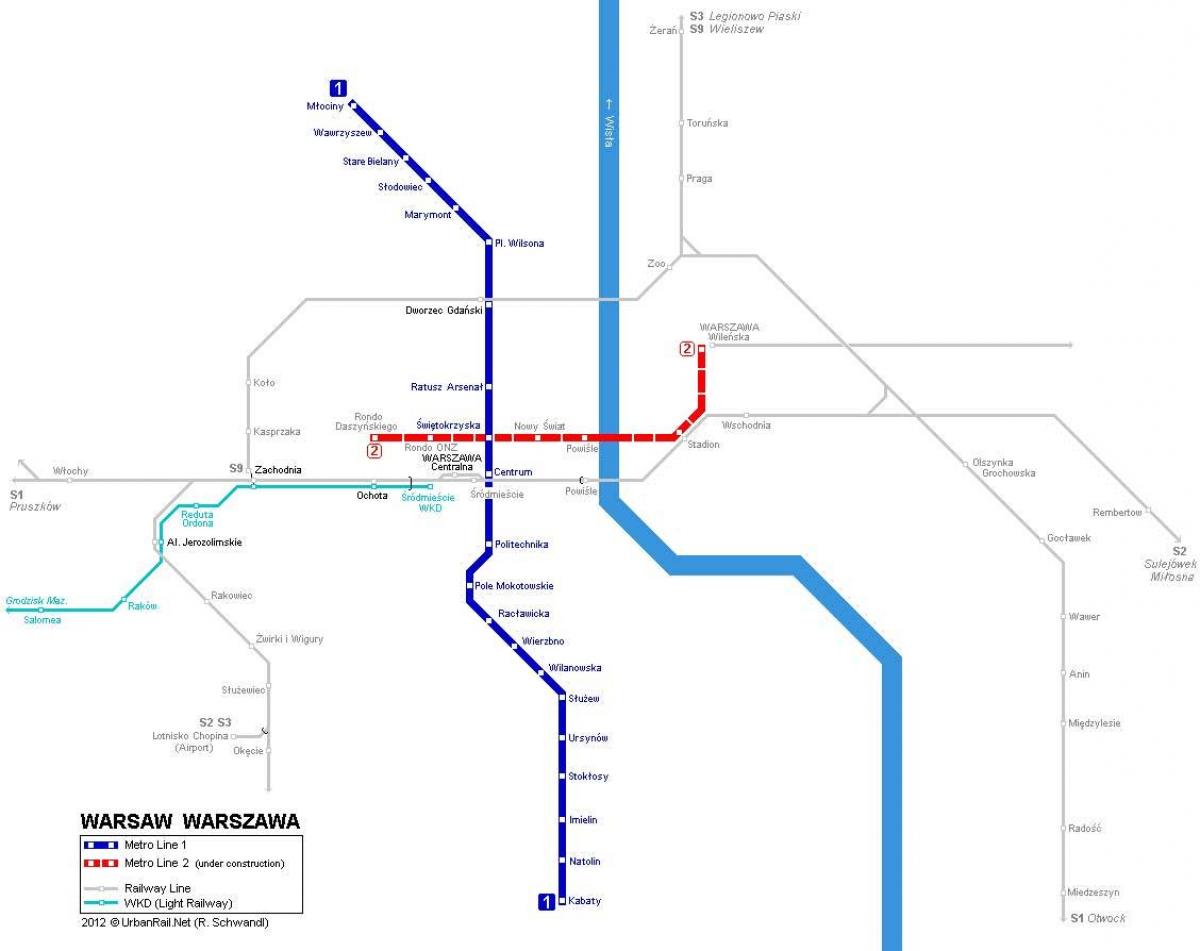 karta metro Warszawa