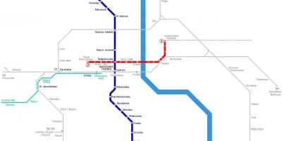 Karta metro Warszawa